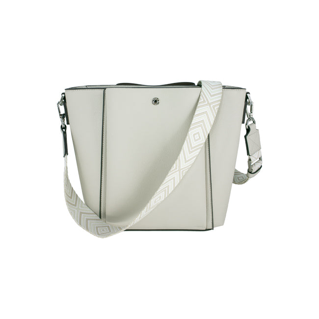 Hush Puppies Tas Wanita Frances Ii Satchel (M) In Beige