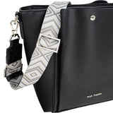 Hush Puppies Tas Wanita Frances Ii Satchel (M) In Black