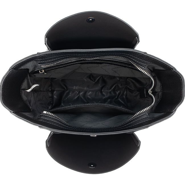 Hush Puppies Tas Wanita Frances Ii Satchel (M) In Black