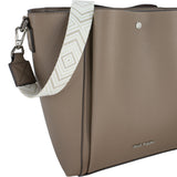 Hush Puppies Tas Wanita Frances Ii Satchel (L) In Taupe