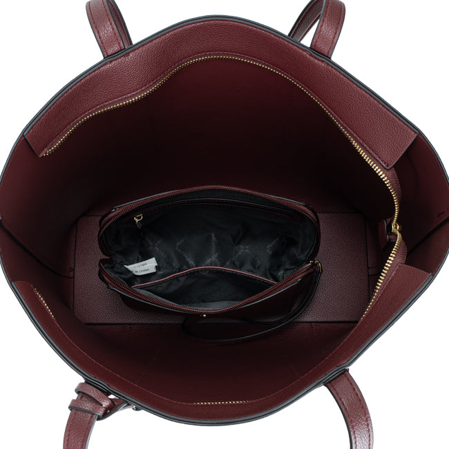 Amara Tote In Maroon