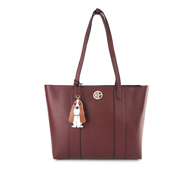 Amara Tote In Maroon