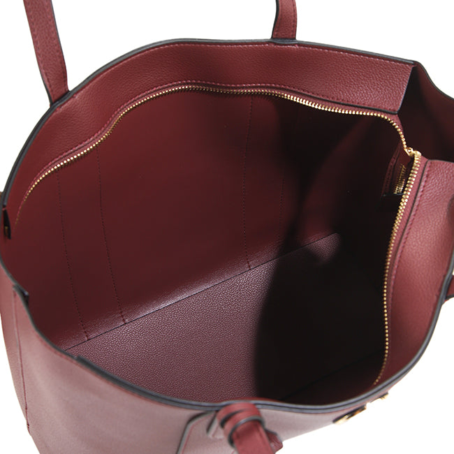 Amara Tote In Maroon