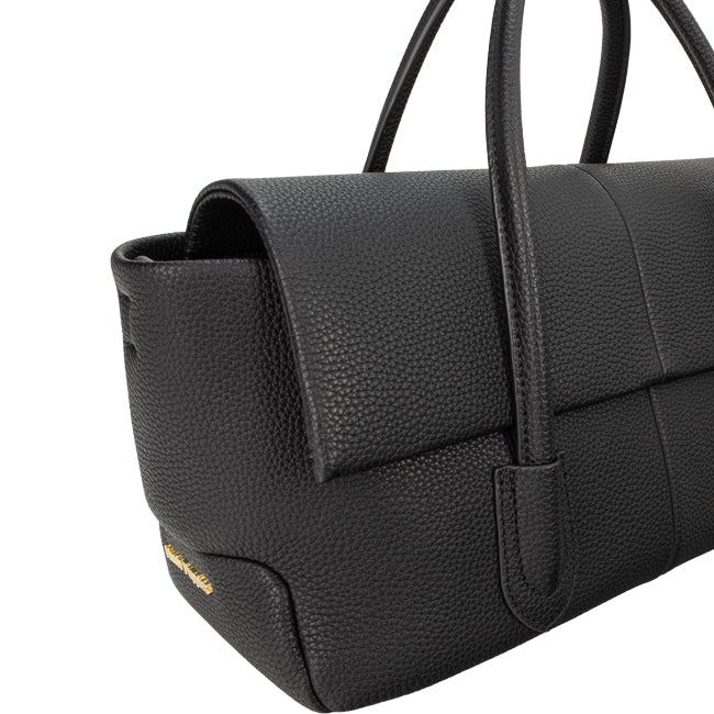 Hush Puppies Hailey Satchel (S) In Black