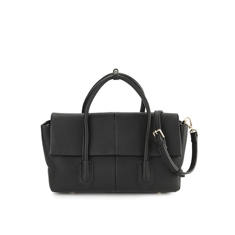 Hush Puppies Hailey Satchel (S) In Black