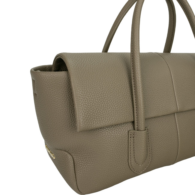 Hush Puppies Hailey Satchel (S) In Taupe