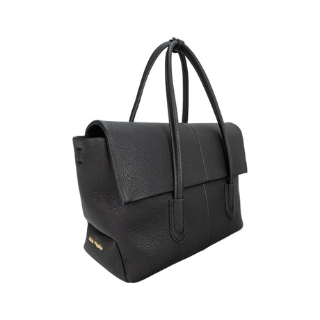 Hush Puppies Hailey Satchel (M) In Black