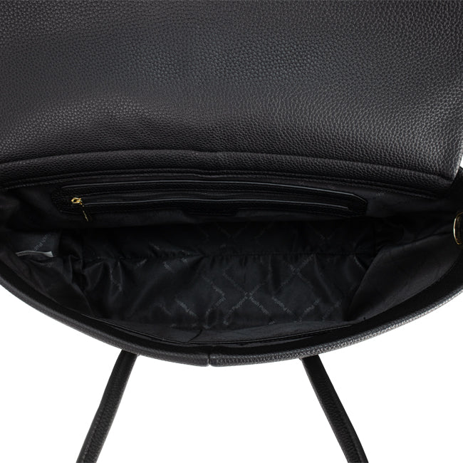 Hush Puppies Hailey Satchel (M) In Black