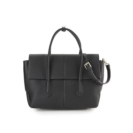 Hush Puppies Hailey Satchel (M) In Black