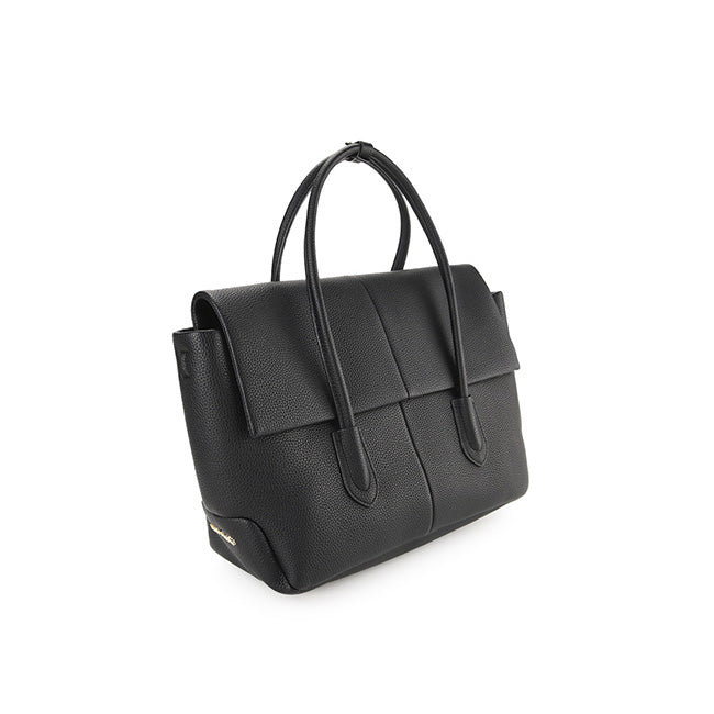 Hush Puppies Hailey Satchel (M) In Black