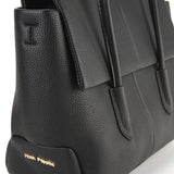Hush Puppies Hailey Satchel (M) In Black