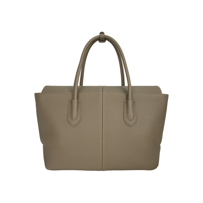 Hush Puppies Hailey Satchel (M) In Taupe