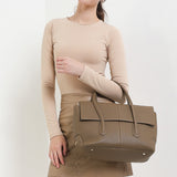 Hush Puppies Hailey Satchel (M) In Taupe