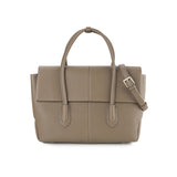 Hush Puppies Hailey Satchel (M) In Taupe