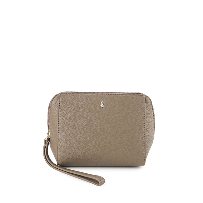 Hush Puppies Hailey Satchel (M) In Taupe