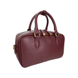 Claire Satchel In Maroon