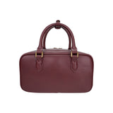 Claire Satchel In Maroon