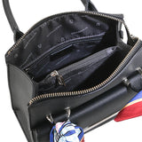 Obermain Tas Wanita Hand Bag Quilan Top Handle In Black