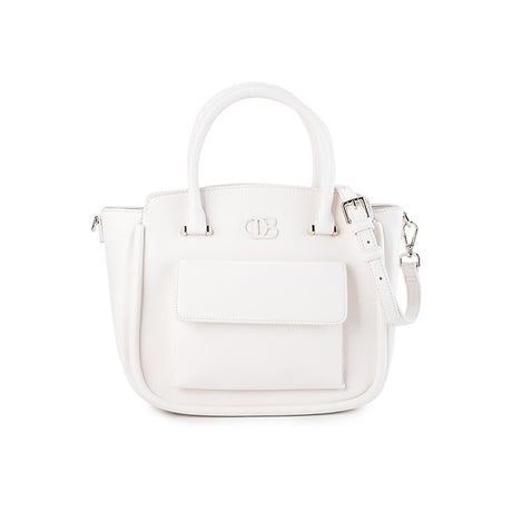 Obermain Tas Wanita Hand Bag Presley Top Handle In White