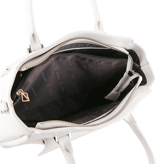 Obermain Tas Wanita Hand Bag Presley Top Handle In White