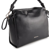 Obermain Women Bags Harley Top Handle Bag (L) In Black