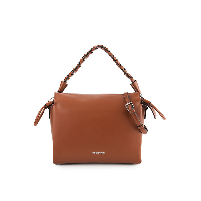 Harley Top Handle Bag (L) In Cognac