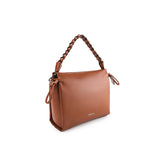 Obermain Women Bags Harley Top Handle Bag (L) In Cognac