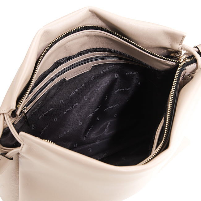 Obermain Women Bags Harley Top Handle Bag (L) In Tan