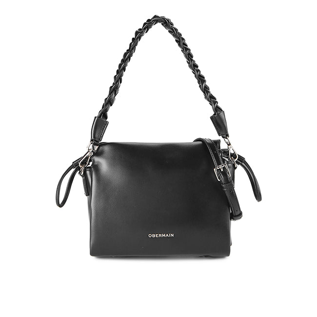 Obermain Women Bags Harley Top Handle Bag (M) In Black