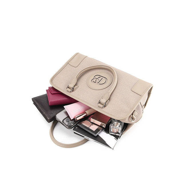 Obermain Tas Wanita Shonna Top Handle Bag(L) In Taupe