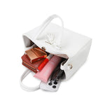Zona Top Handle Bag In White