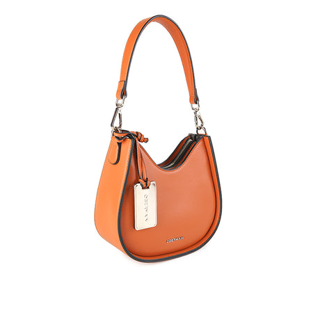 Hera Top Handle Bag In Orange