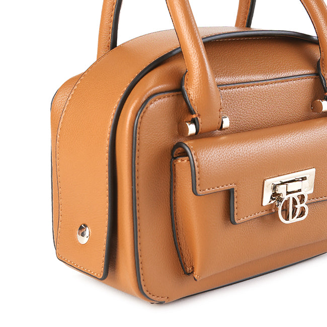 Obermain Tas Wanita Hadley Top Handle Bag In Brown