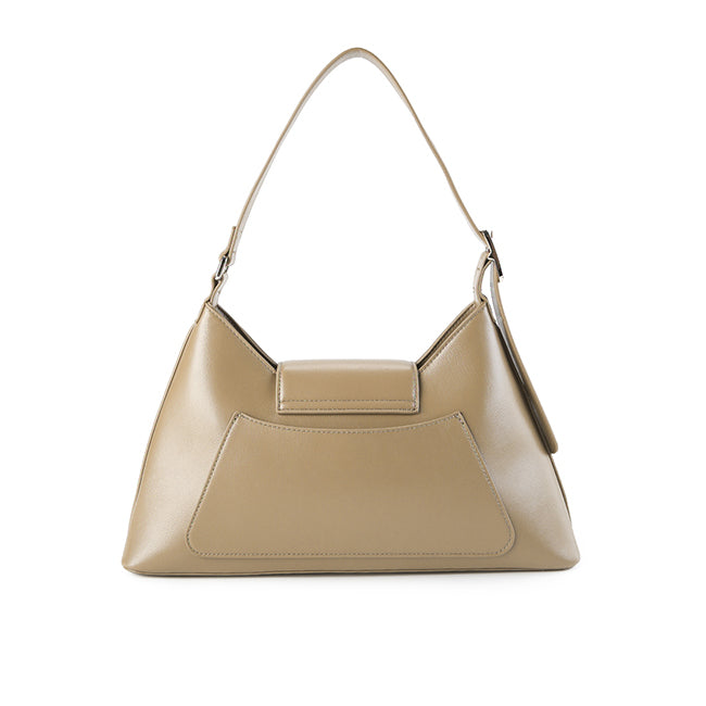 Haisley Shoulder Bag In Dark Taupe