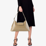 Haisley Shoulder Bag In Dark Taupe