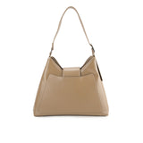 Haisley Top Handle Bag In Dark Taupe