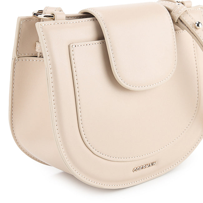 Bradley Crossbody Bag In Beige