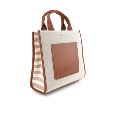 Zonia Tote Bag In Brown