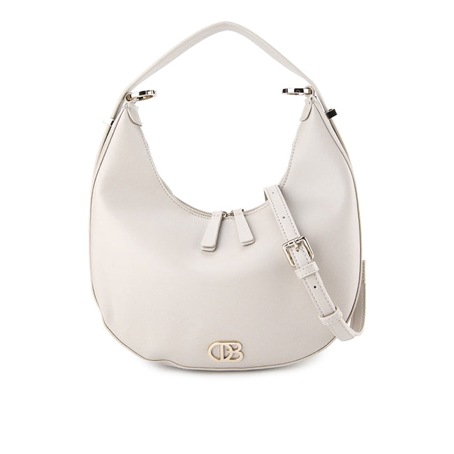 Obermain Tas Wanita Bette Top Handle Bag (L) In Light Grey