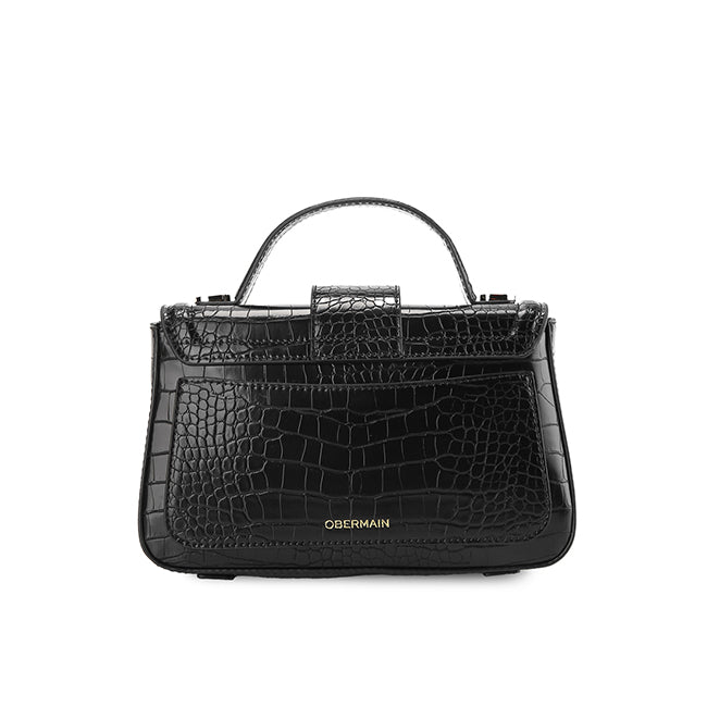 Obermain Tas Wanita Billie Top Handle Bag In Black