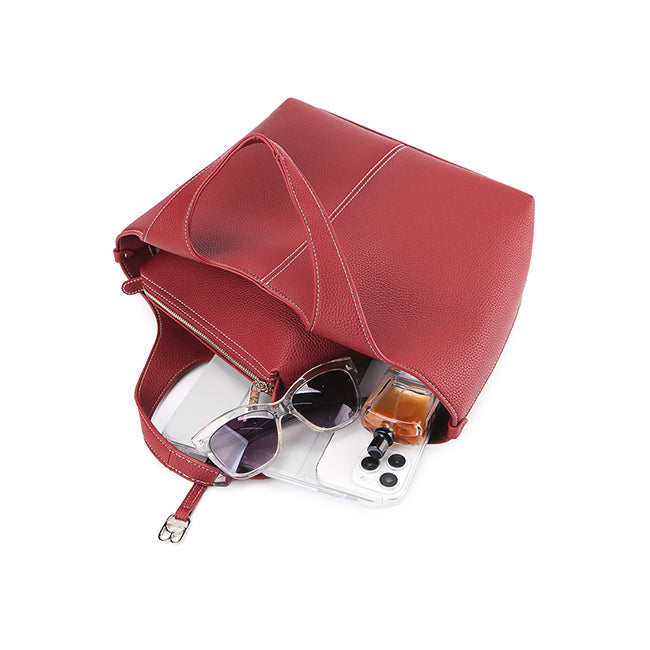Obermain Tas Wanita Nuna Top Handle Bag In Red