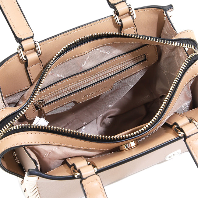 Obermain Tas Wanita Beyla Top Handle Bag (M) In Taupe