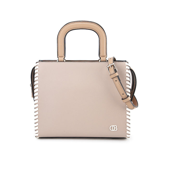 Obermain Tas Wanita Beyla Top Handle Bag (L) In Taupe