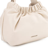 Zoe Top Handle Bag (M) In Beige
