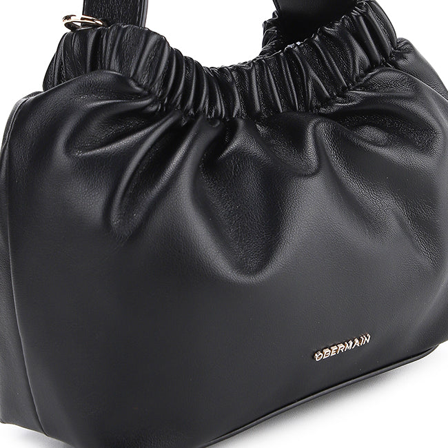 Zoe Top Handle Bag (M) In Black