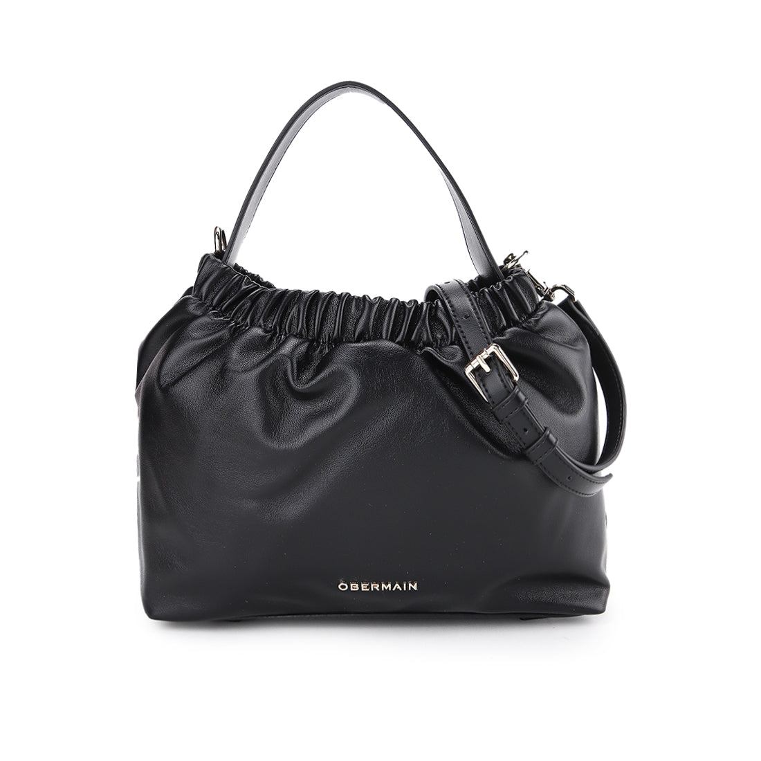 Zoe Top Handle Bag (L) In Black