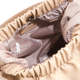 Zoe Top Handle Bag (L) In Tan