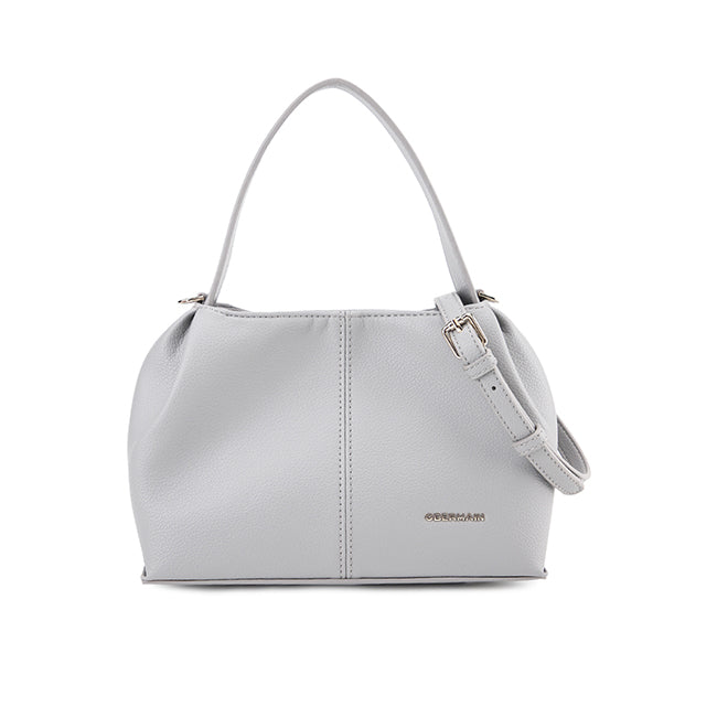Eilley Top Handle Bag (M) In Light Grey