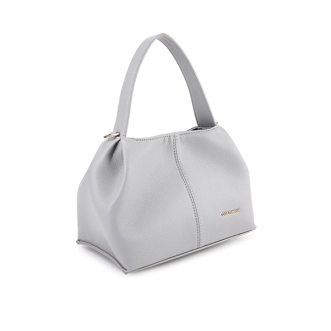 Eilley Top Handle Bag (M) In Light Grey