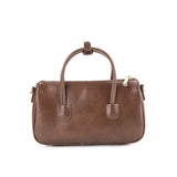 Adiel Satchel Bag In Dark Brown